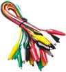 Cables de prueba con pinzas cocodrilo