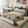 Cama Matrimonial con Cajones
