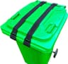 Candado ajustable para cubo de basura