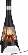 Relaxdays Chimenea Exterior
