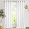 Cortinas de lino blancas