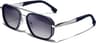 Gafas de sol polarizadas metálicas