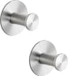 Ganchos adhesivos para baño
