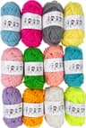 Fousenuk 12 Colores Lana Acrílica