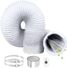 Tubo Flexible de Salida 100mm 3m