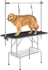Mesa ajustable para perros