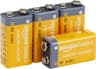 Paquete de pilas alcalinas 9V