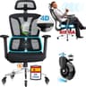 MELOKEA Silla de Oficina Ergonómica