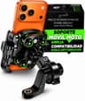 Soporte móvil moto antivibración