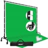 Soporte para pantalla verde ajustable