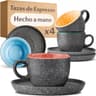 Set de 4 tazas de espresso