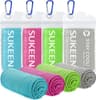 Juego de 4 toallas refrescantes